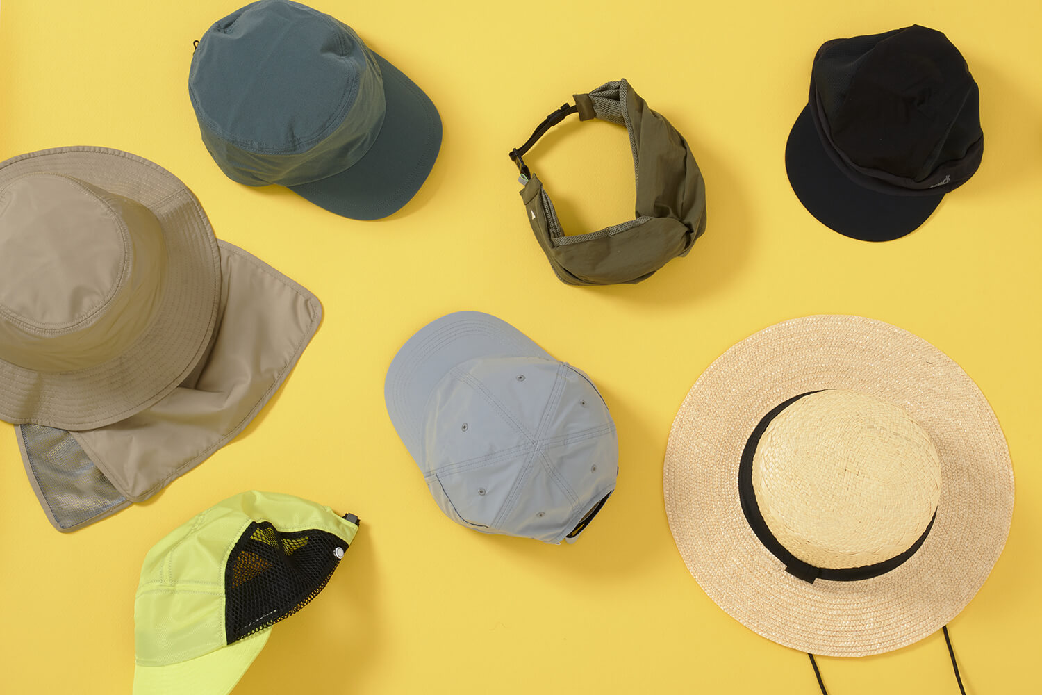 夏の必須アイテム「帽子」はどう選ぶ？｜用途・山行スタイル別のおすすめヘッドウェア特集 YAMAP STORE(ヤマップストア)