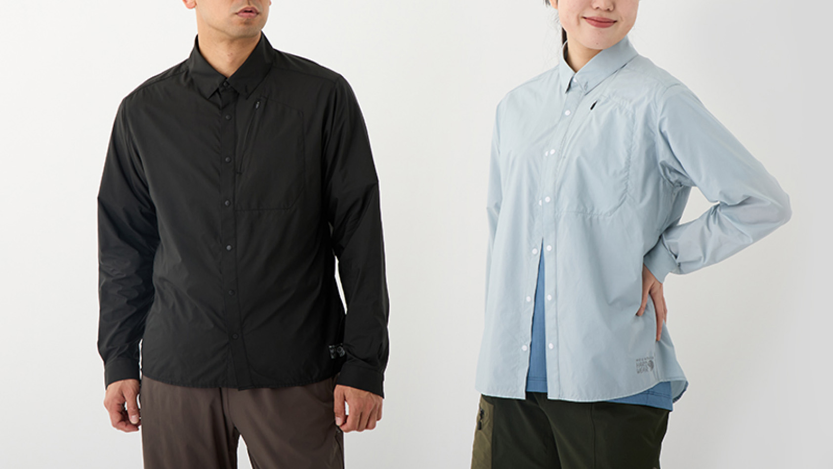 防風、通気、ストレッチ。脱ぎ着がいらない新定番トレイルシャツ 防風、通気、ストレッチ。脱ぎ着がいらない新定番トレイルシャツ