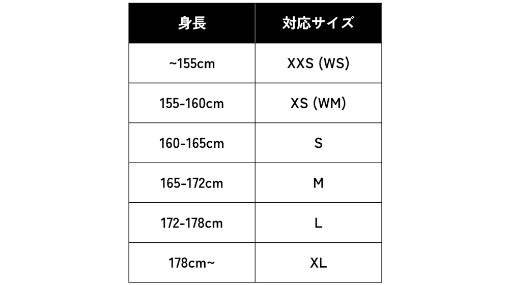 サイズ選びに迷ったら。スタッフ着用画像集