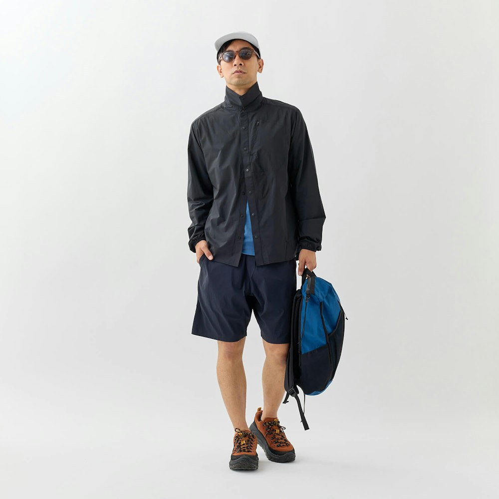 【MENS】ボタンを活かしたチラ見せカラー!シャツならではのおしゃれテクニック