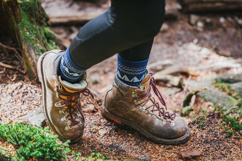 トレイルソックス ウールナイロンタビミドル