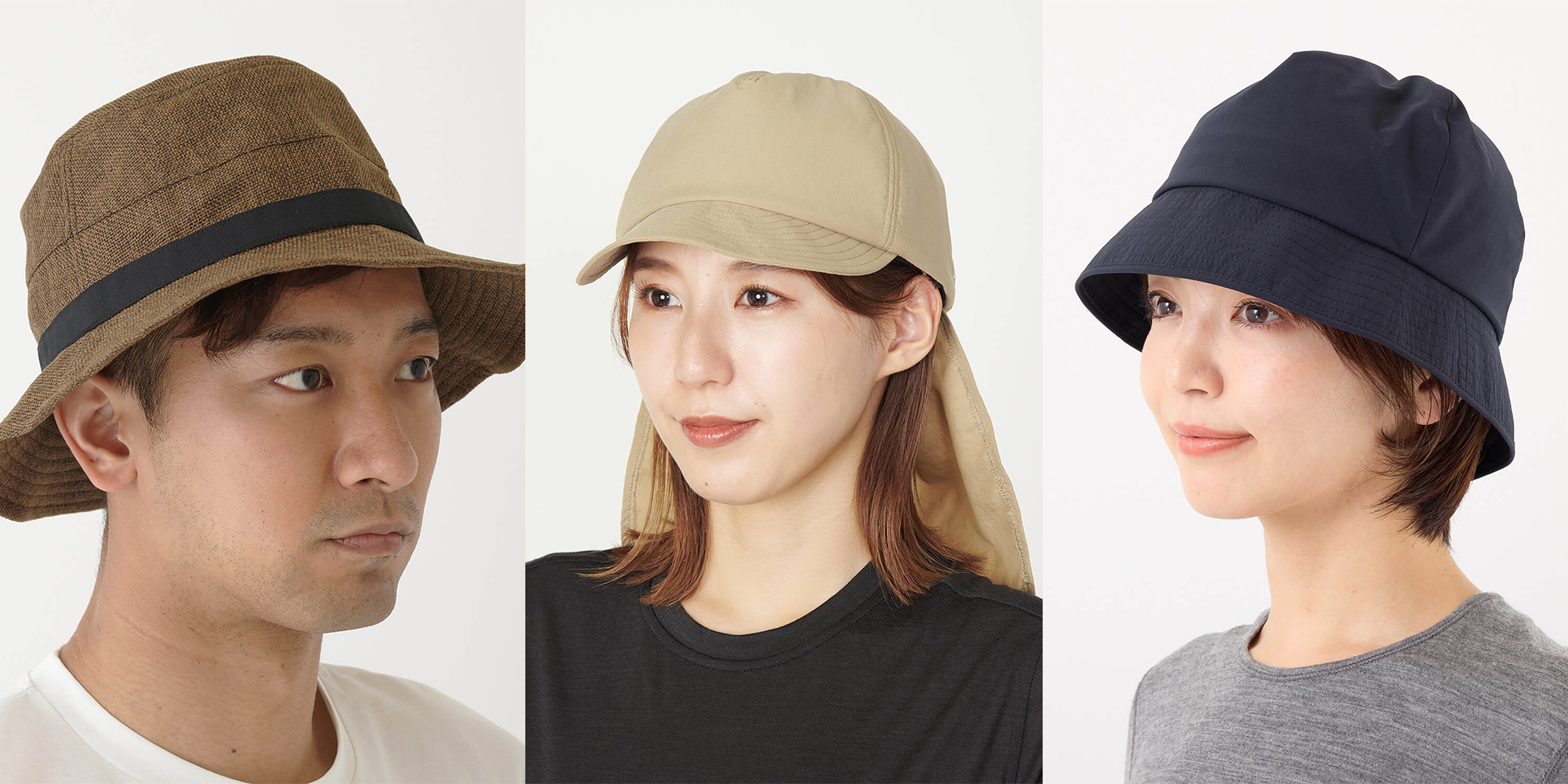 ずっと被っていられる帽子｜日本人の頭に合った３アイテムがYAMAP限定