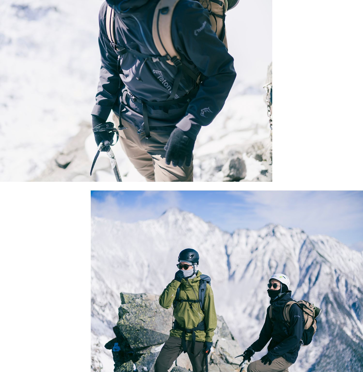 雪山登山で実感する、ティートンブロス「ツルギジャケットKB」の真価 