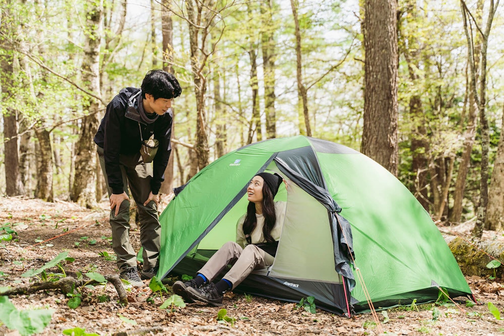 揃えたテント泊ギアをお試し! 新緑の山で「シミュレーション登山」をしてみよう
