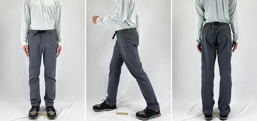 サイズ選びに迷ったら。YAMAP別注カミノパンツ/MENSスタッフ着用画像集