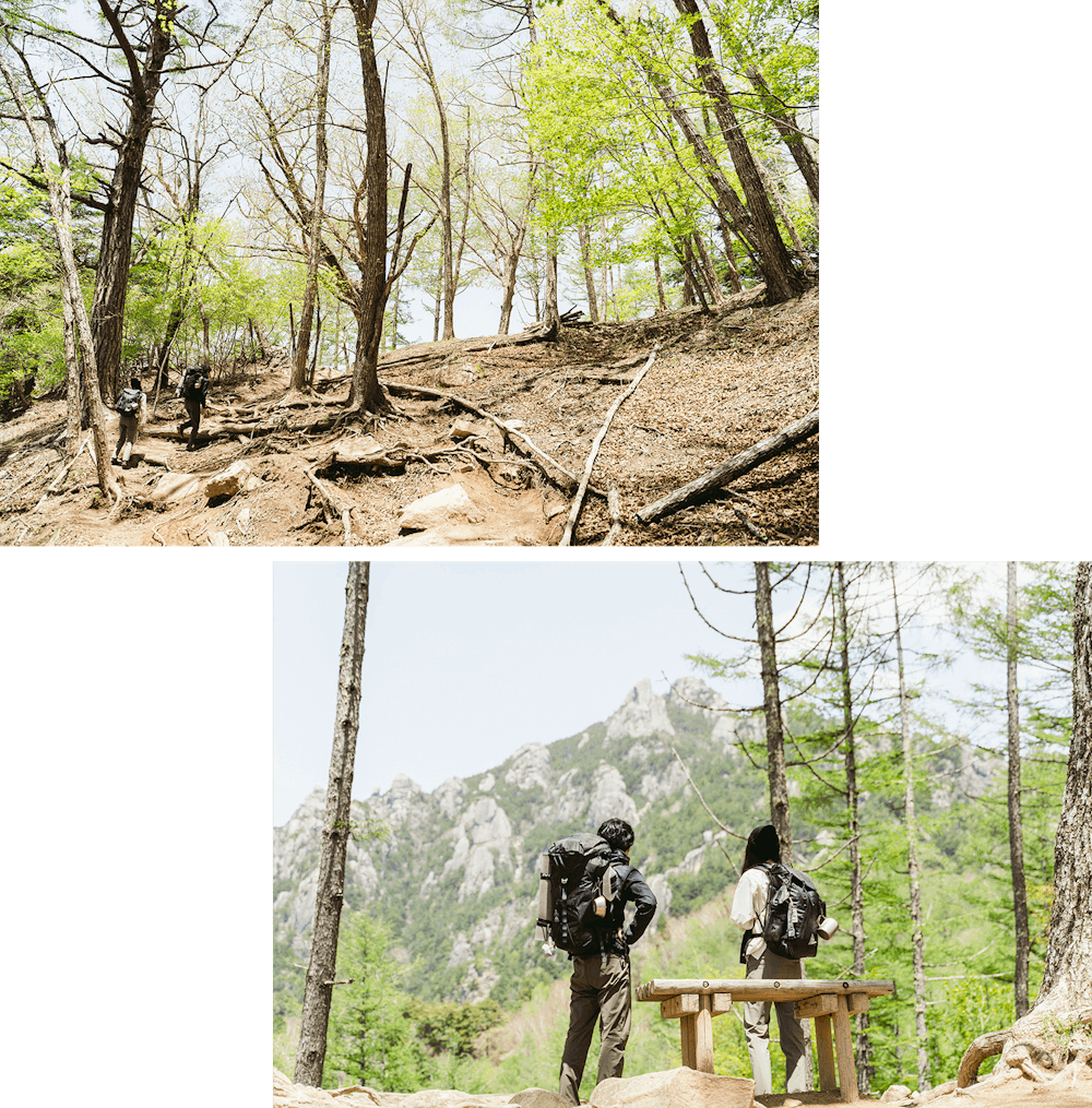 揃えたテント泊ギアをお試し! 新緑の山で「シミュレーション登山」をしてみよう