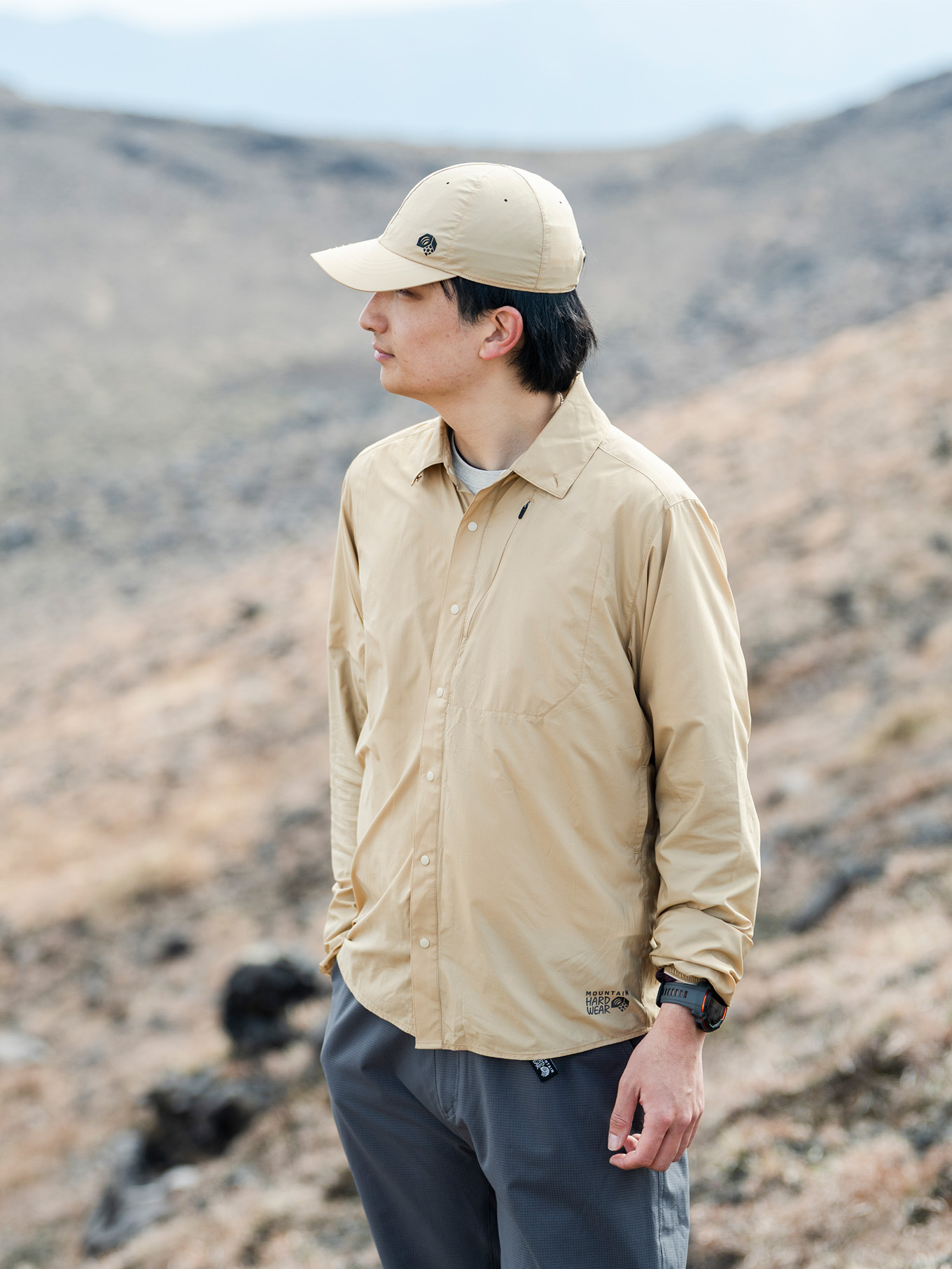 YAMAP別注 コアエアシェルシャツ MOUNTAIN HARDWEAR（マウンテンハードウェア） / YAMAP別注 コア