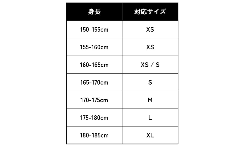 サイズ選びに迷ったら。スタッフ着用画像集