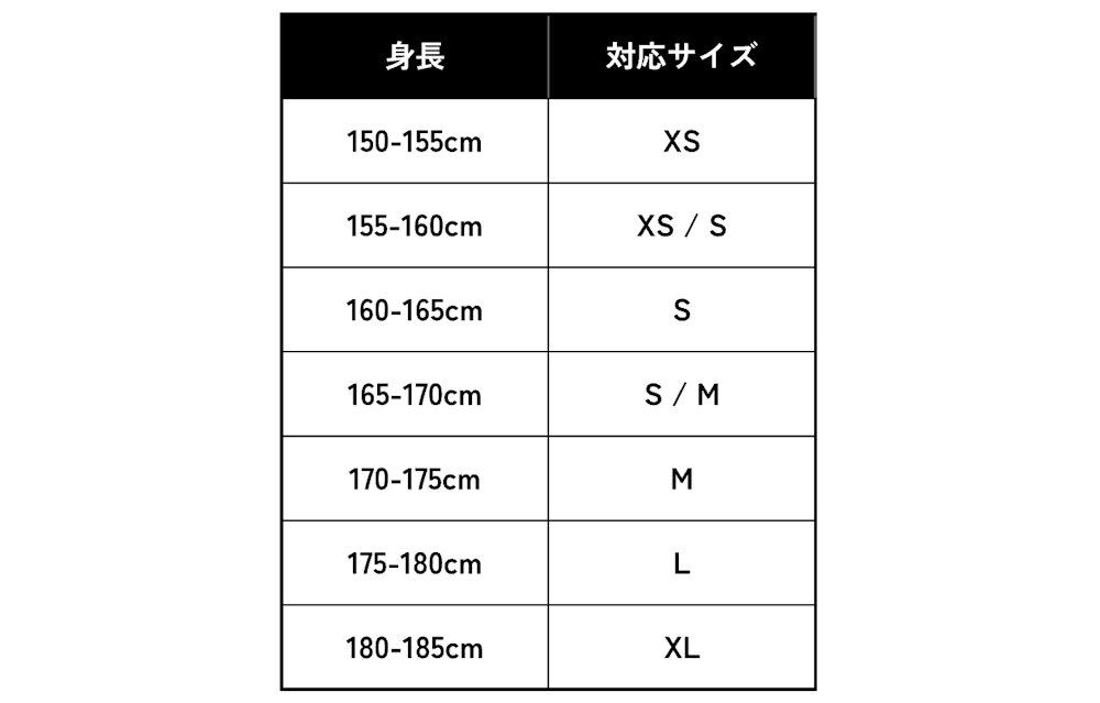 サイズ選びに迷ったら。スタッフ着用画像集