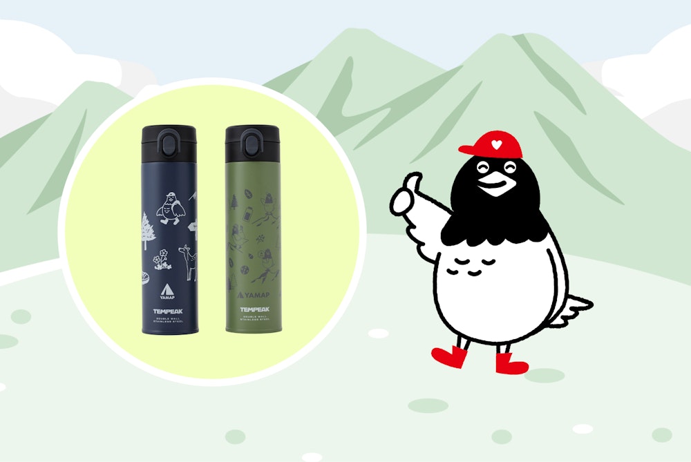 【 喉が渇く前に水分補給！】ワンタッチだからこまめに飲める、スリム魔法瓶