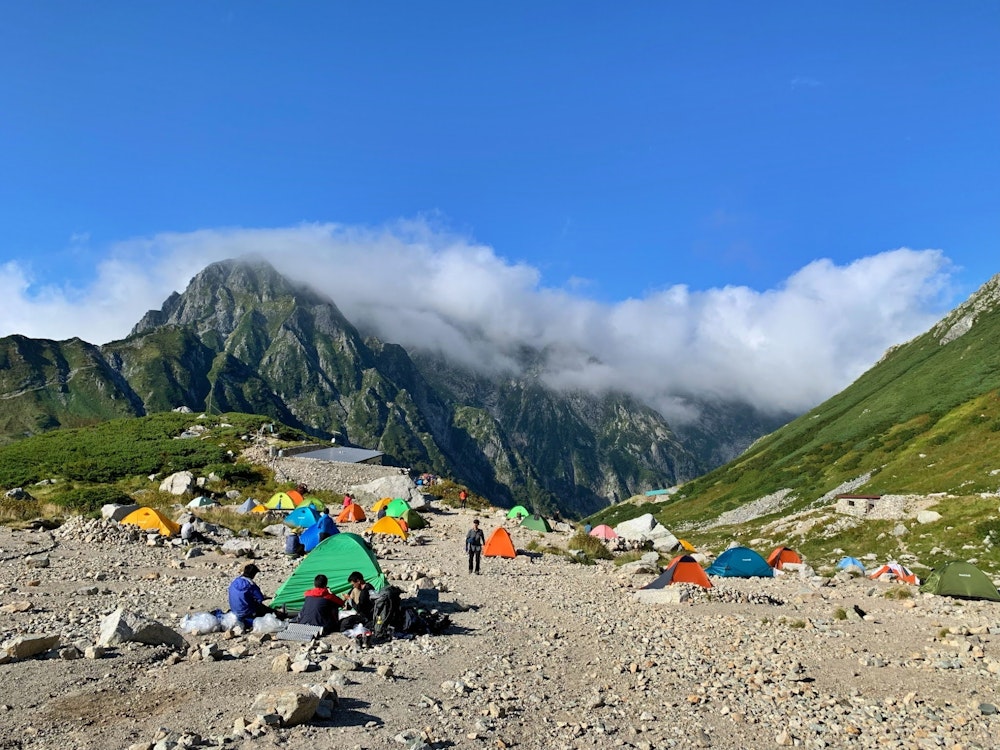 夏の日本アルプス登山・初めてのテント泊に準備したいアイテム紹介