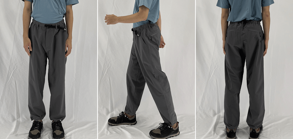 サイズ選びに迷ったら。YAMAP別注クールトレイルパンツ スタッフ着用画像集