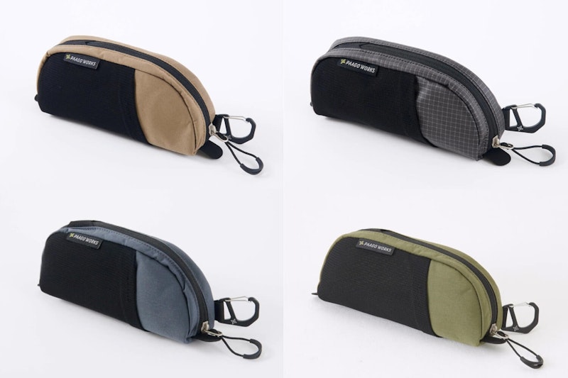 肩ベルトに付ける小さなポーチ｜登山中の眼鏡やスマホの収納に