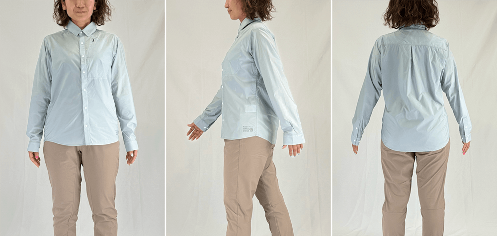 サイズ選びに迷ったら。YAMAP別注 コアエアシェルシャツ/UNISEX スタッフ着用画像集