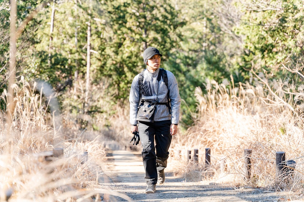 保温と通気のバランスが絶妙! 冬の行動着の定番「ポリゴン2ULジャケット」で低山ハイクへ出かけよう
