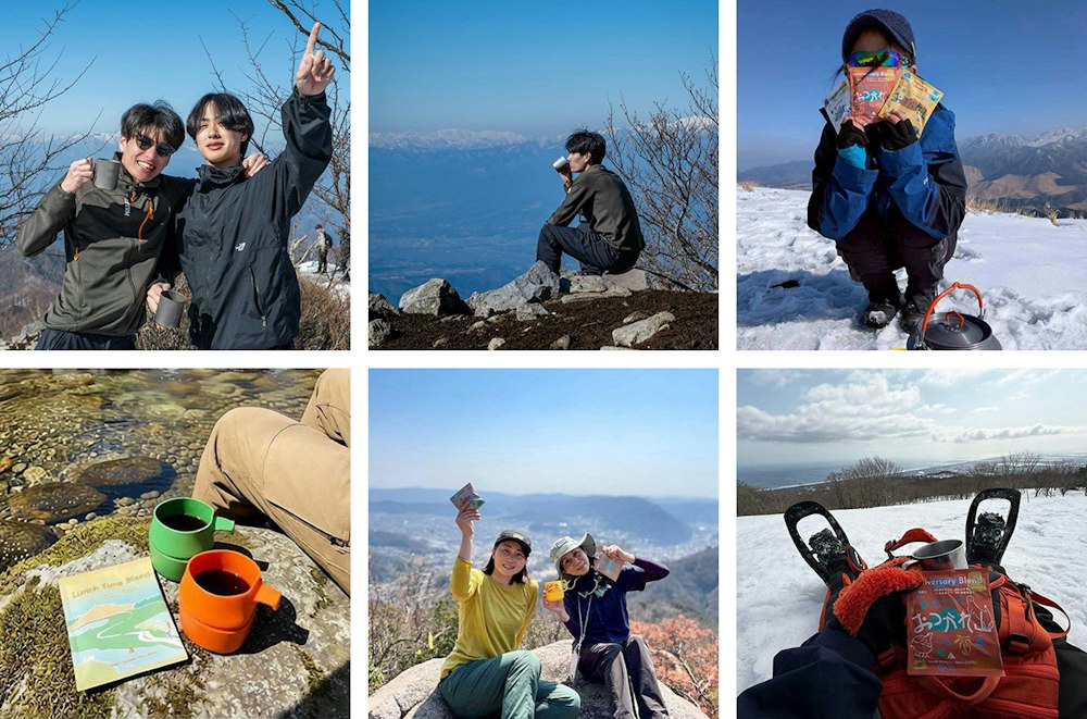 あなたの「山頂でホッと一息」を見せて!1,483の投稿から選んだ、みんなのコーヒータイム
