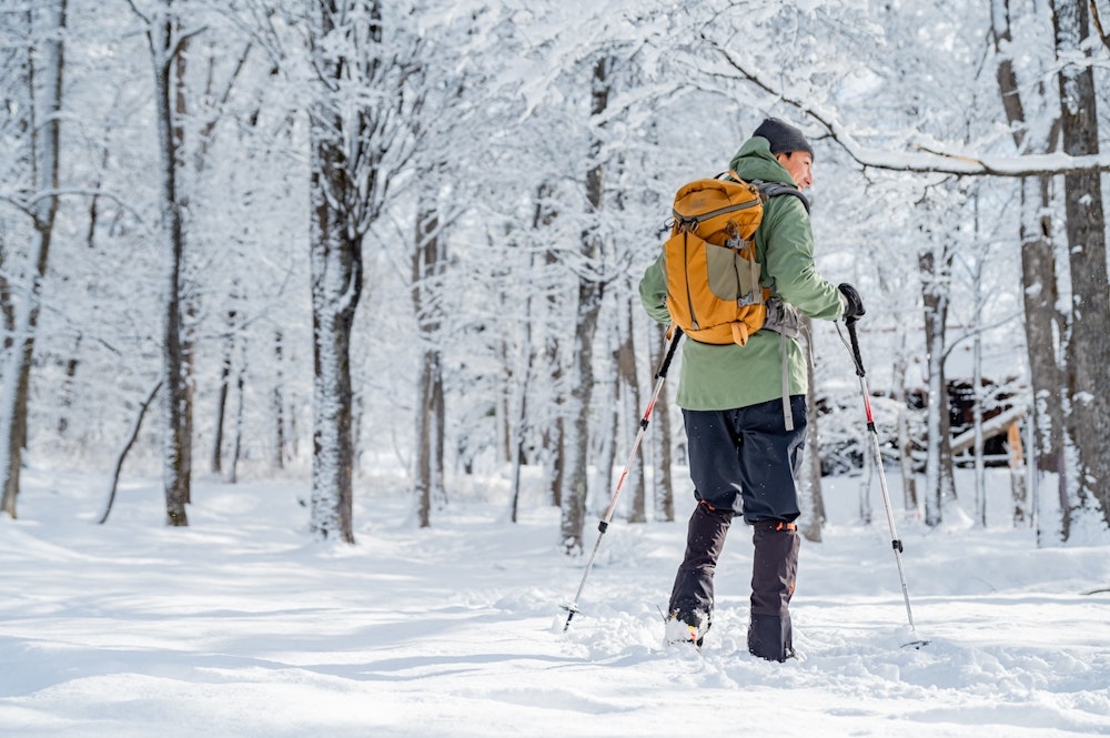 雪でこそ本領発揮ウィンタートレイルパンツ｜初冬の北海道でフィールドレビュー