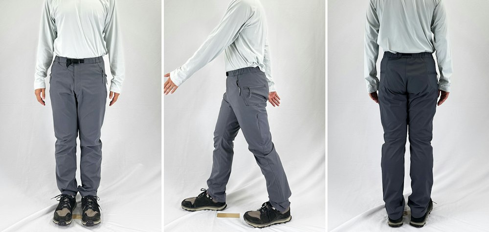サイズ選びに迷ったら。YAMAP別注カミノパンツ/MENSスタッフ着用画像集