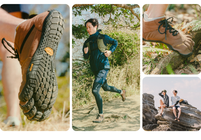 大地を感じるトレッキングシューズ Vibram FiveFingers V 大地を感じるトレッキングシューズ Vibram FiveFingers V