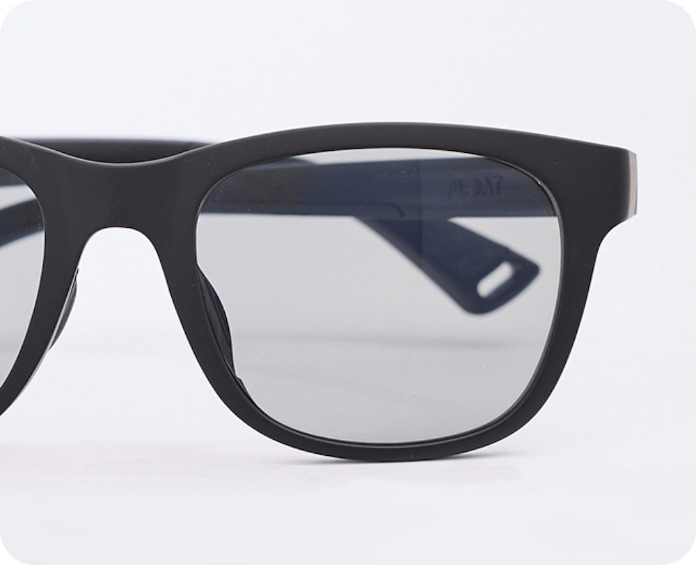 LONE PINE マッドブラック × ライトグレーレンズ