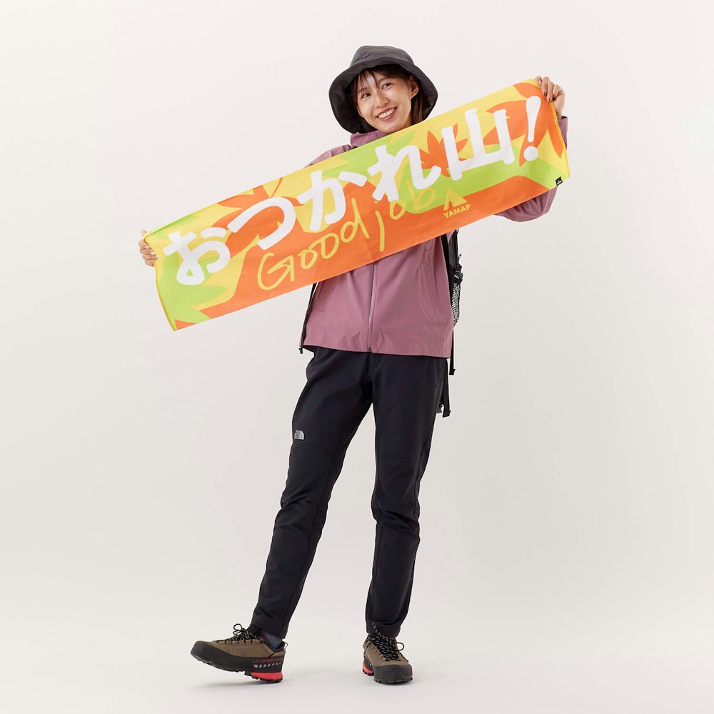 CHAORAS（チャオラス）/YAMAP限定スポーツてぬぐいおつかれ山