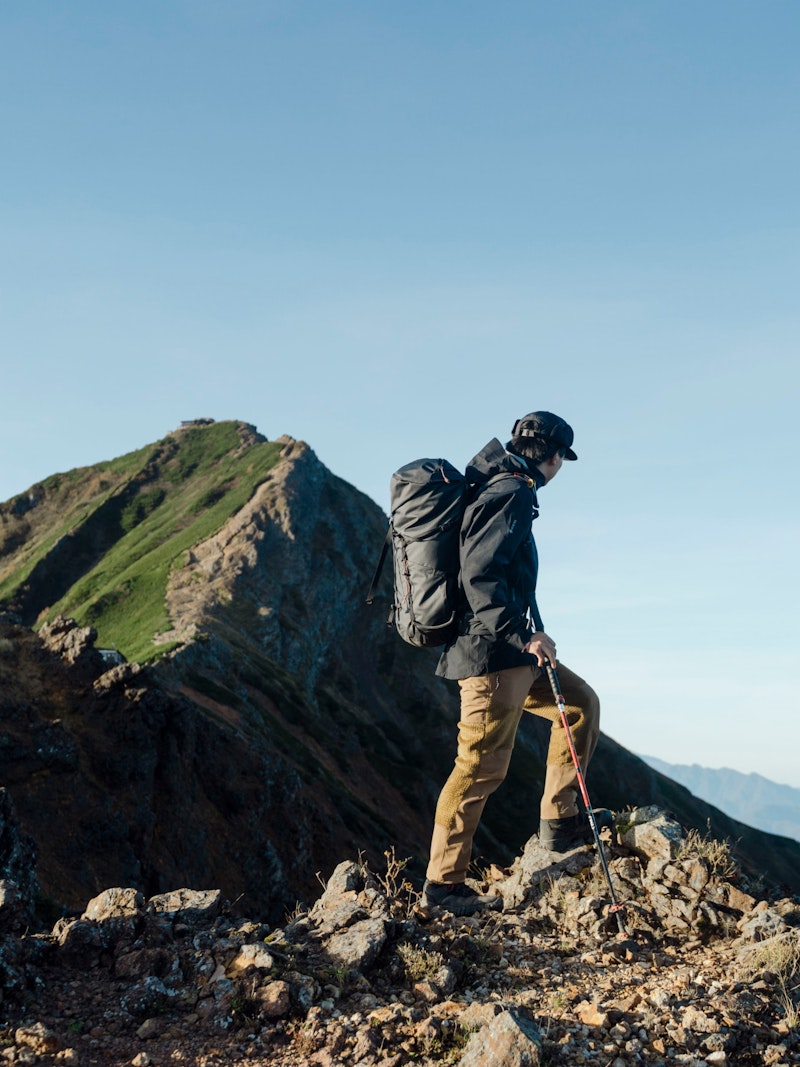 ポーラーグレゴリーペツルノローナパンツマウンテンパーカー 登山