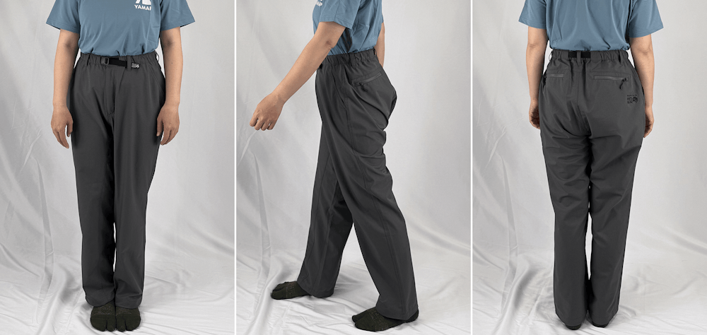 サイズ選びに迷ったら。YAMAP別注クールトレイルパンツ スタッフ着用画像集
