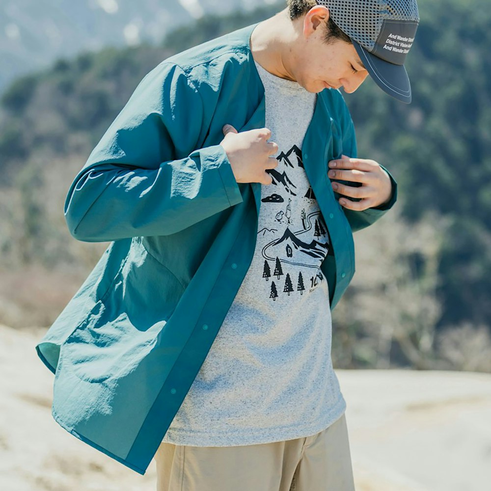 AXESQUIN(アクシーズクイン)/YAMAP別注 ヒュッテカーデ