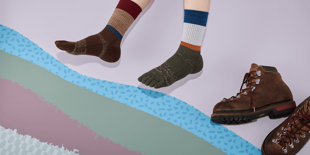 ウールナイロン 5本指