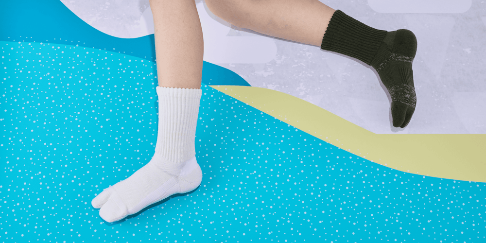 ウールナイロン タビ イージーフィット