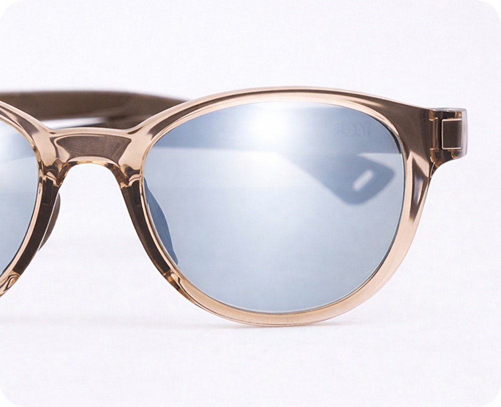 MILLBRAE クリアブラウン × フラッシュミラーライトグレーレンズ