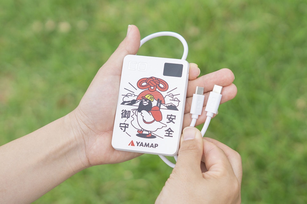 「ライすけ」をあしらったおまもりデザイン