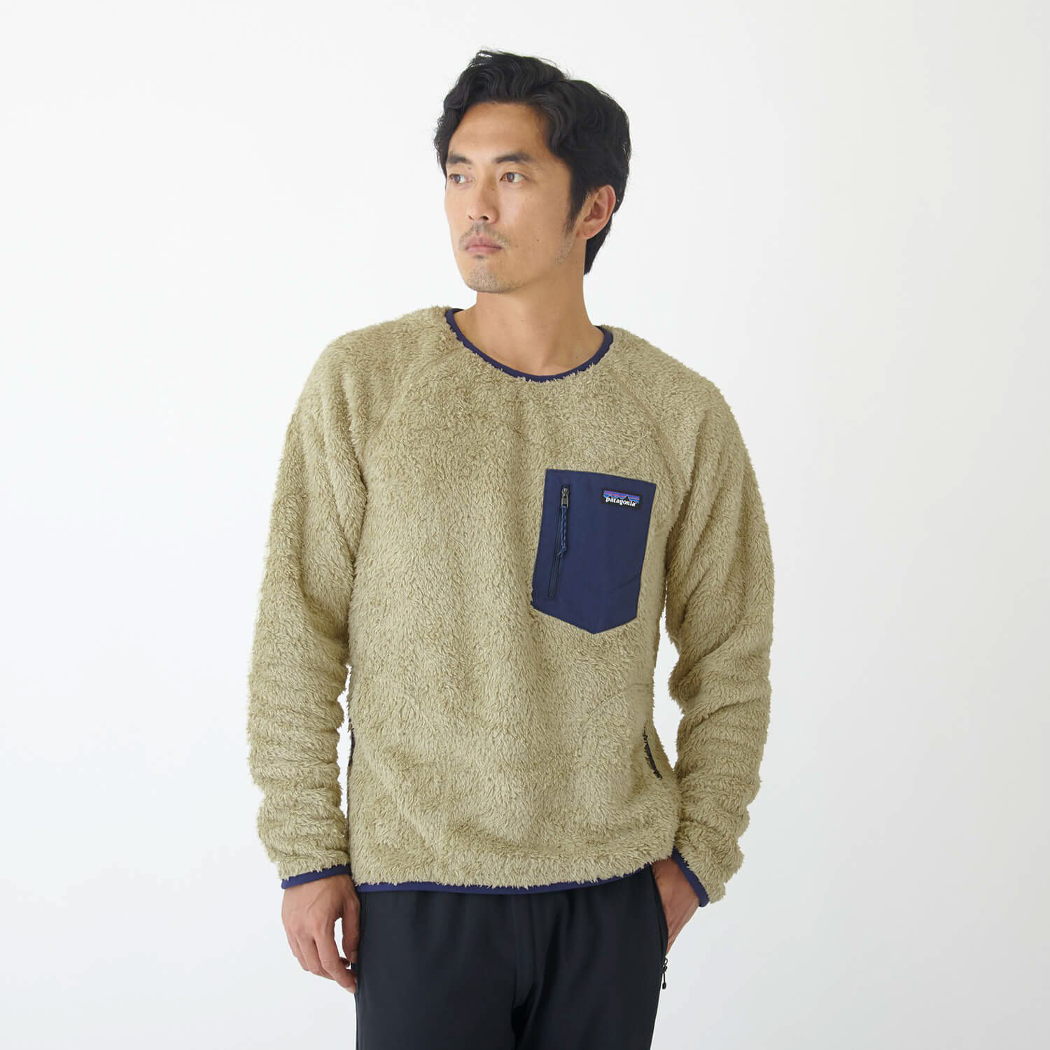 パネル 【パタゴニア！】Patagonia ジャケット スウエット ネイビー L