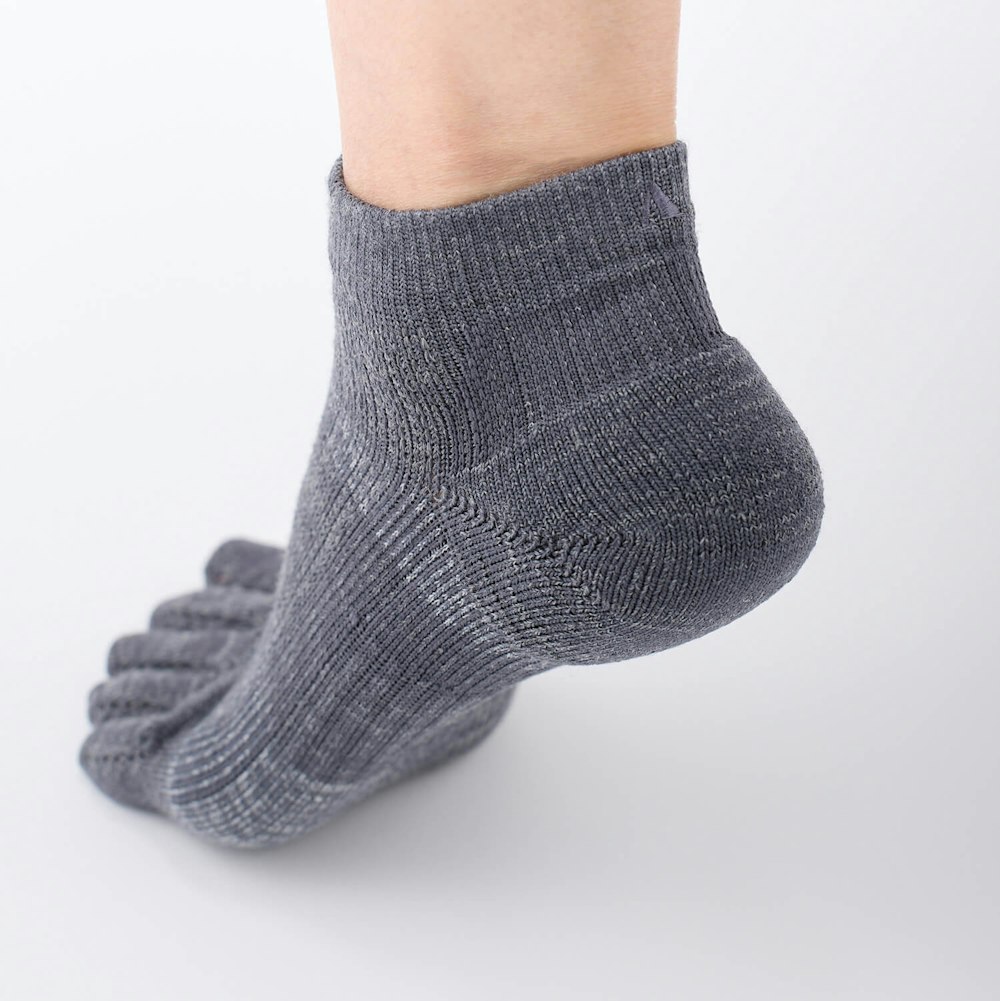 トレイルソックス ウールナイロン5本指ショート