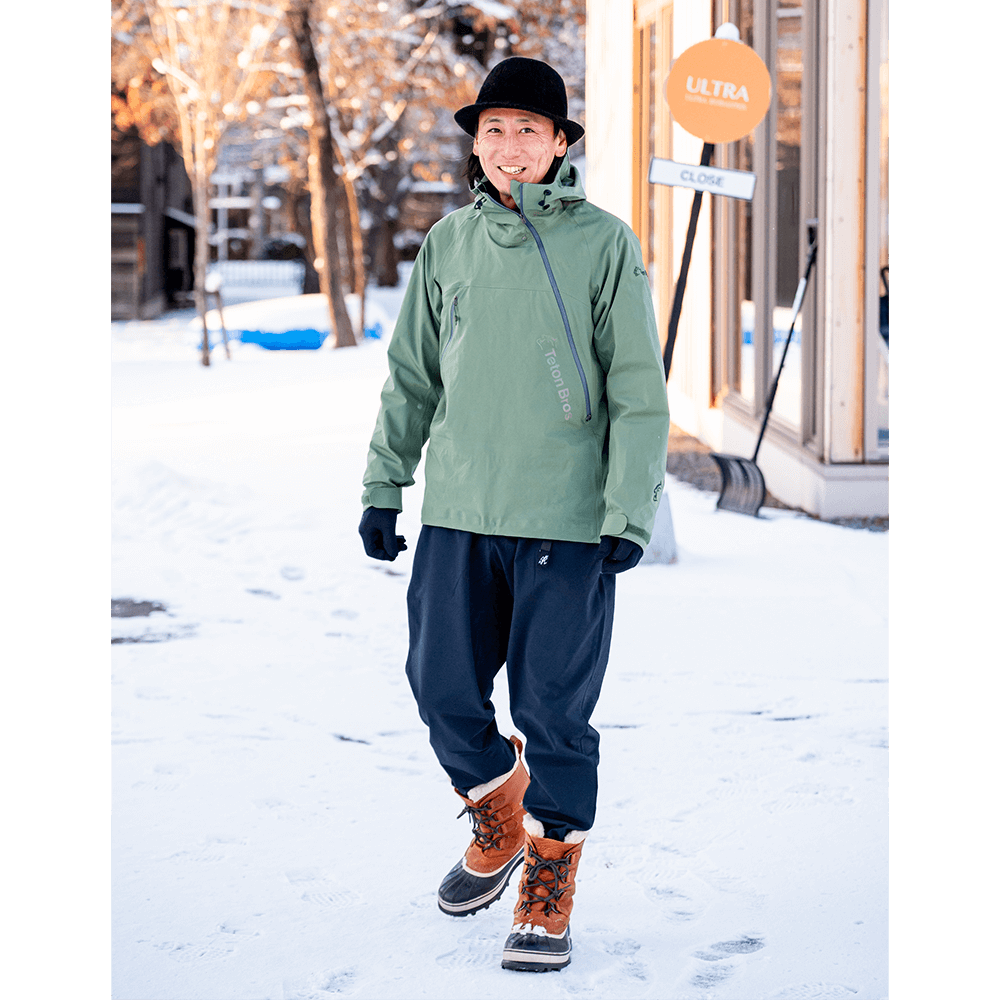 雪でこそ本領発揮ウィンタートレイルパンツ｜初冬の北海道でフィールドレビュー