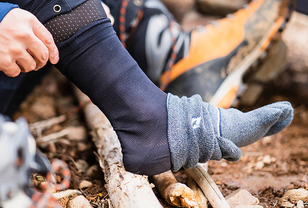 靴下のレイヤリングにも注目！