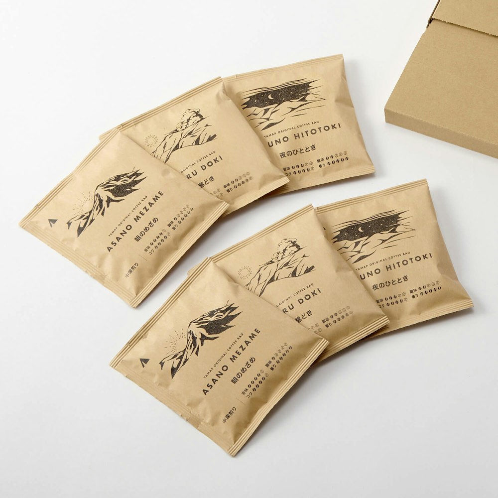 YAMAP（ヤマップ）/山で飲みたいコーヒー/3種6個入りスペシャルセット/コーヒーバッグ