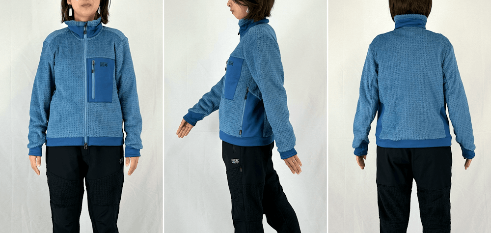 サイズ選びに迷ったら。YAMAP別注 ポーラテックハイロフトグリッドジャケット/UNISEXスタッフ着用画像集