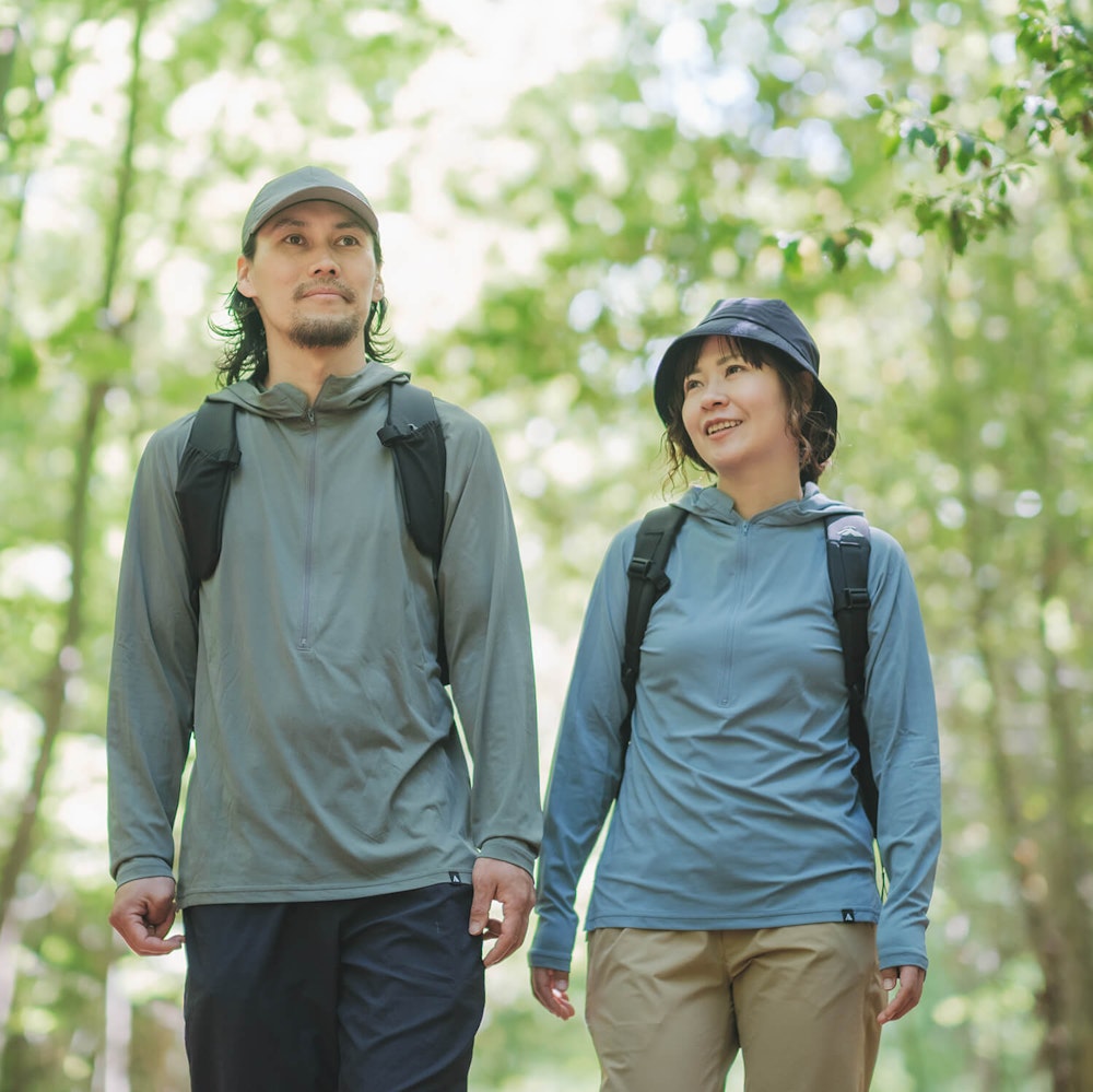 7位　サンブロックロングスリーブフーディー