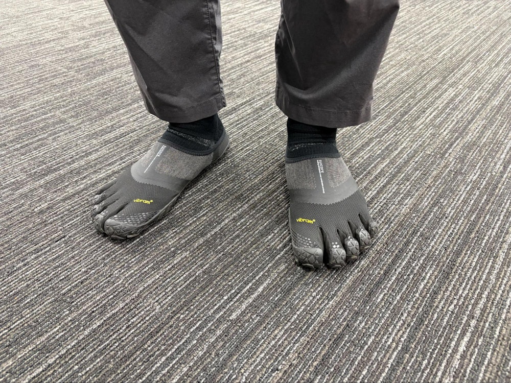 トレイルソックス ウールナイロン5本指ショート