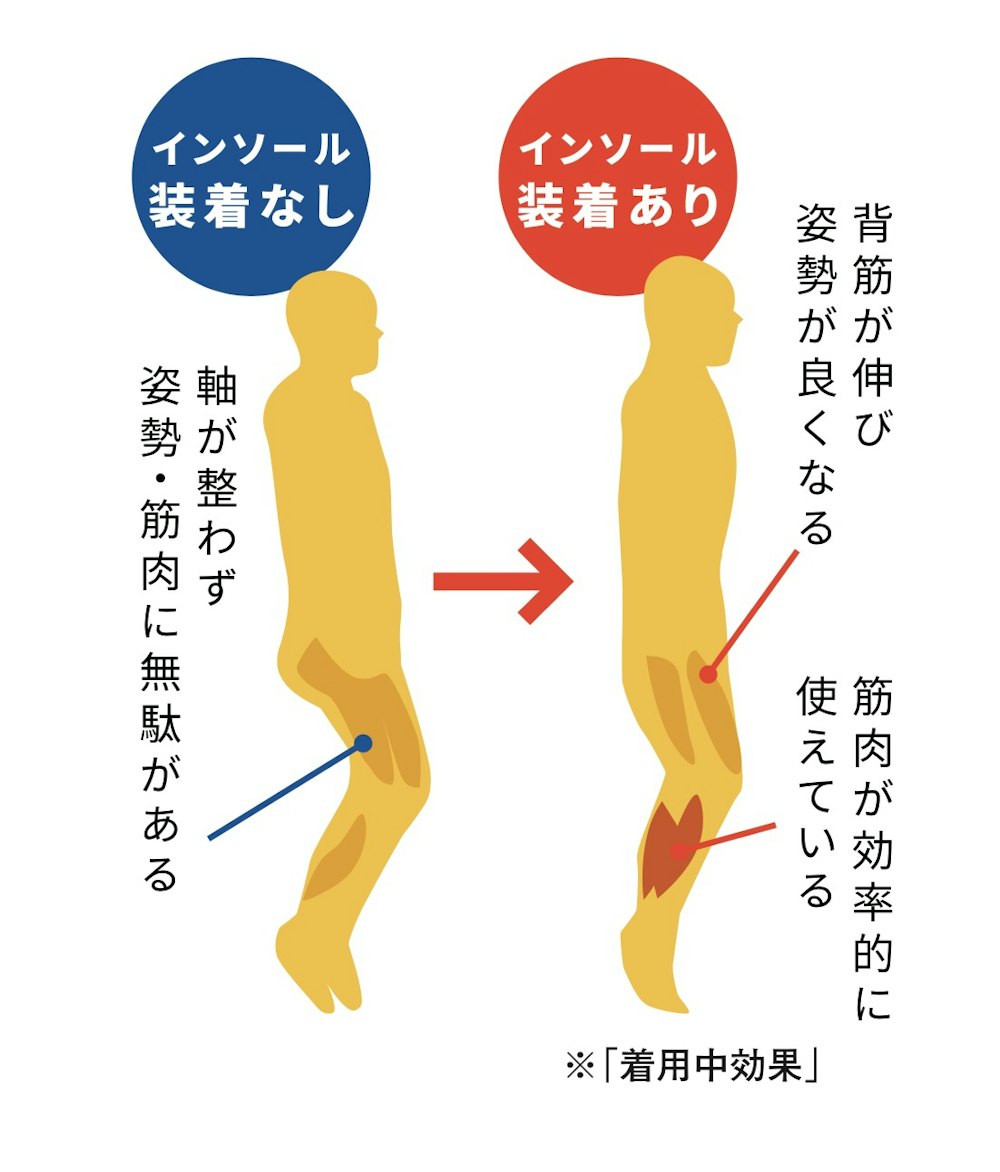 足や腰のトラブルに効果を発揮する、「山を歩くインソール」のバランス理論に迫る