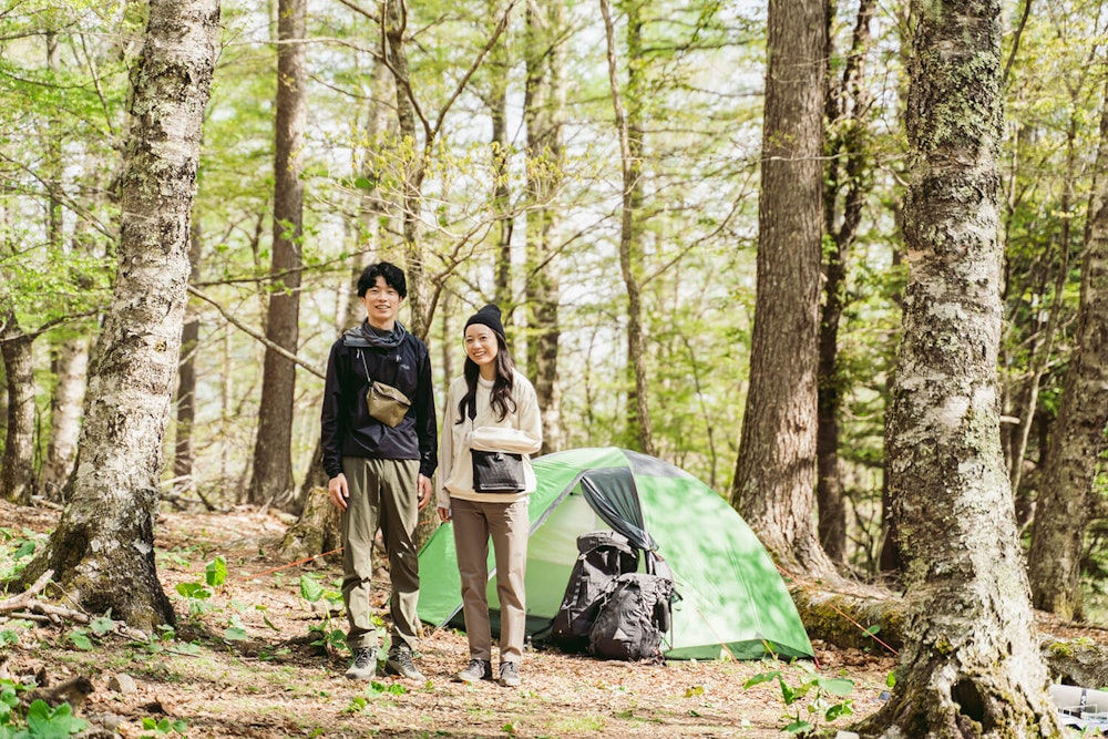 揃えたテント泊ギアをお試し! 新緑の山で「シミュレーション登山」をしてみよう