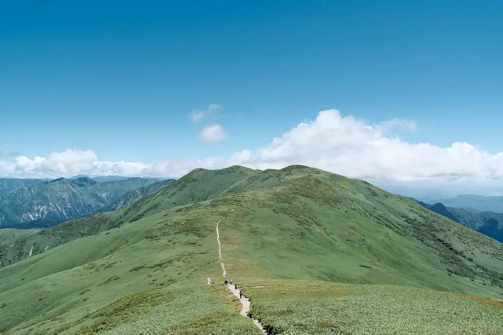 眺めているうちに歩くのが夢になった、「5月/平標山〜仙ノ倉山」のカレンダー写真