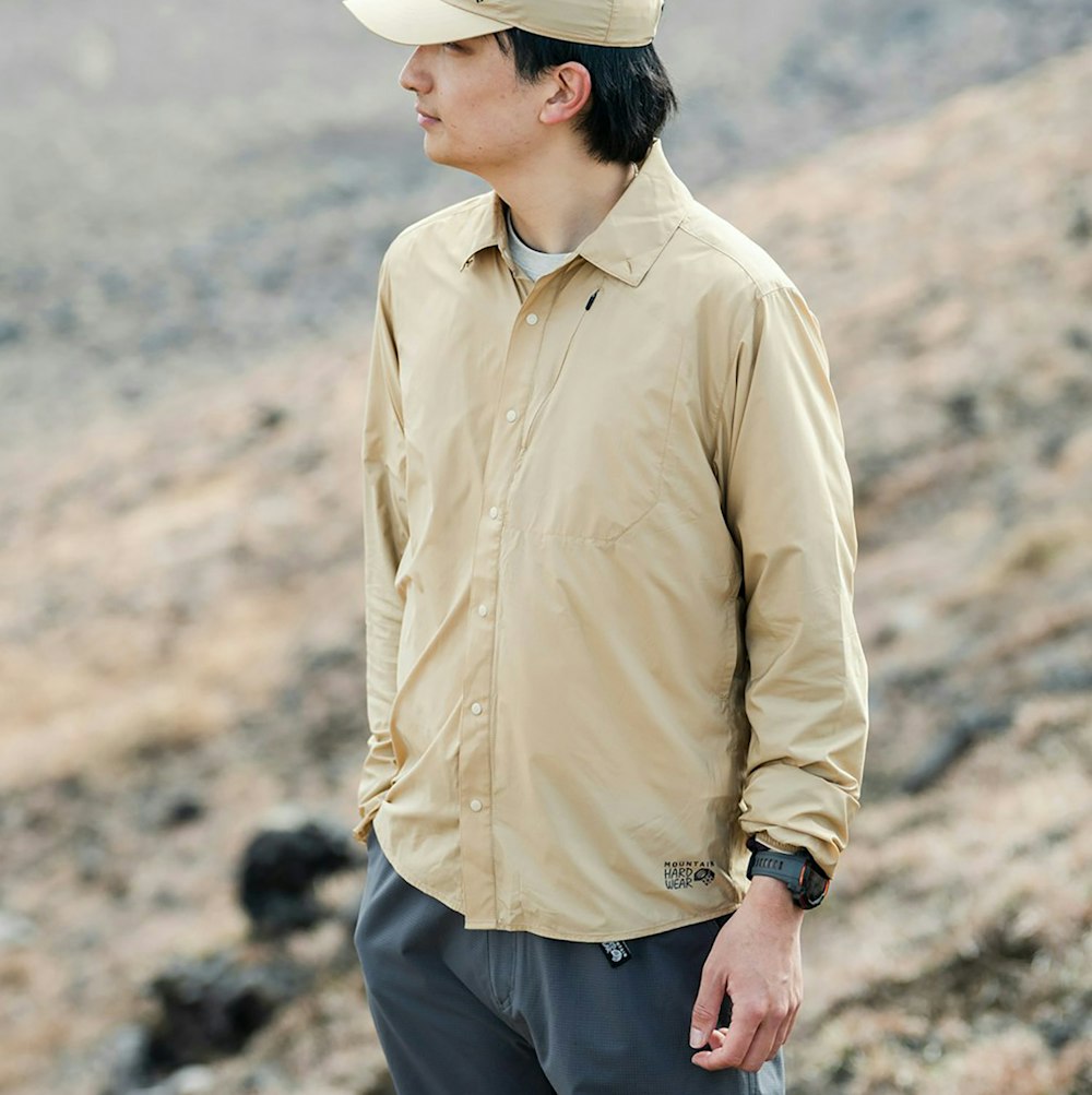 MOUNTAIN HARDWEAR × YAMAP別注 コアエアシェルシャツ