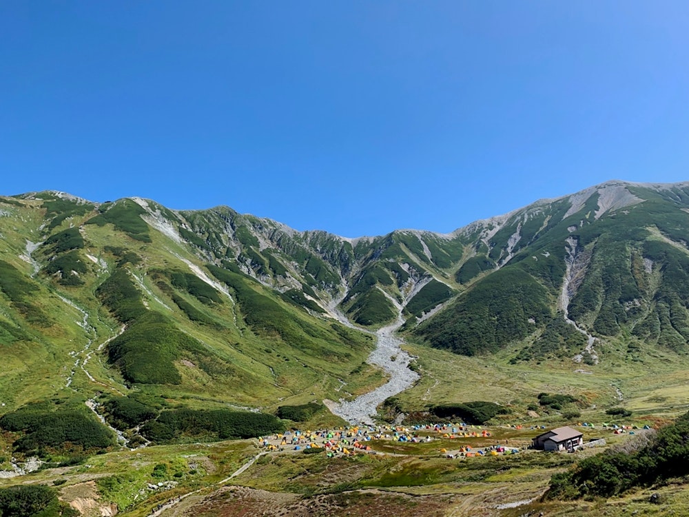 雷鳥沢キャンプ場|立山連峰