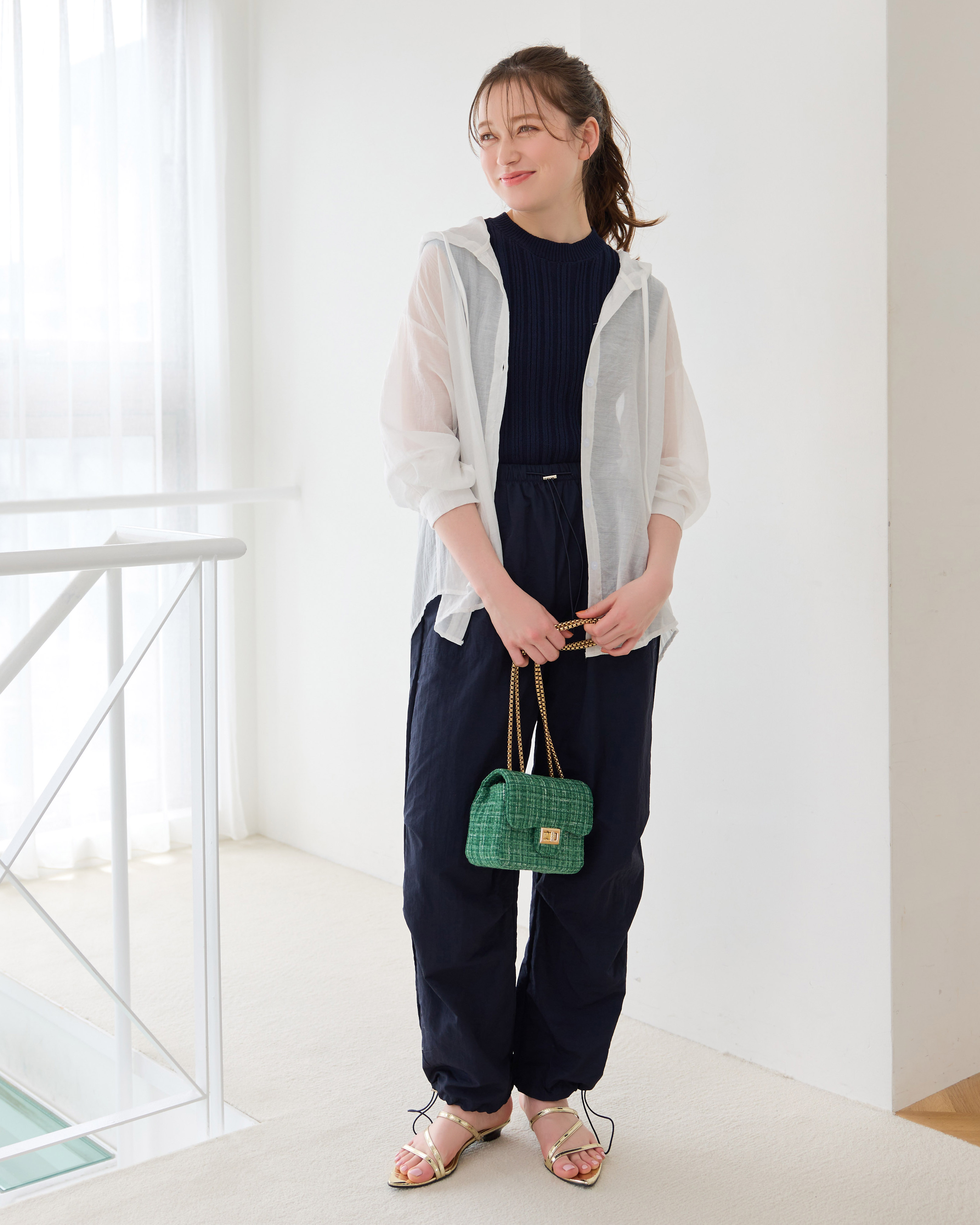 ANTEPRIMA ツイードバッグ ANTEPRIMA/WIREBAG＞秋冬らしいツイードをイメージしたINTRECCIO