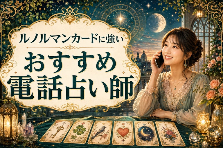 ルノルマンカードの電話占いで当たる占い師9選!的中率の秘密と悩み別の選び方を徹底解説