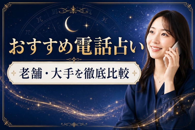 電話占い老舗・大手17社を徹底比較！創業10年以上の実績と信頼で選ぶ安心リスト