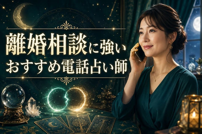 離婚相談に強い当たると評判の電話占い師9選！離婚すべき？切り出す時期は？口コミ・選び方まで網羅