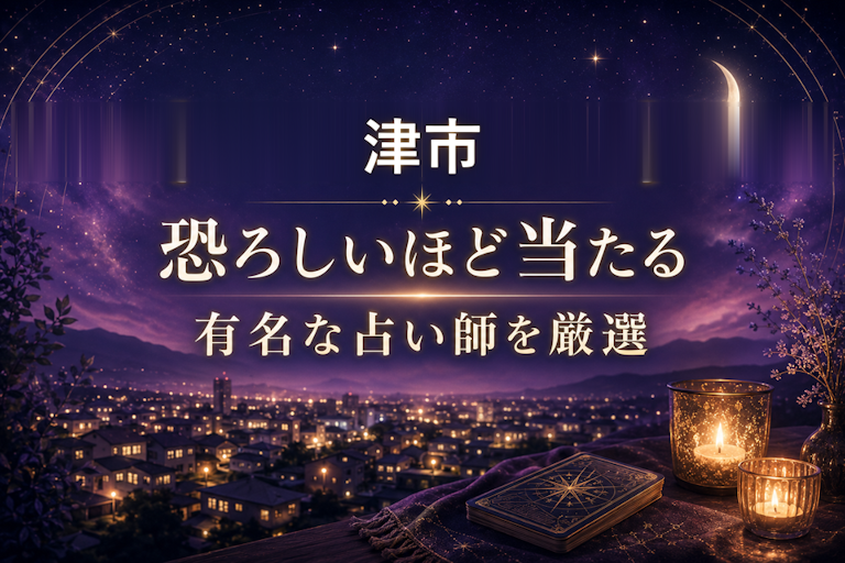 津市で恐ろしいほど当たる占い!口コミで評判の占い師・占い館を厳選比較【霊視・恋愛・安い】